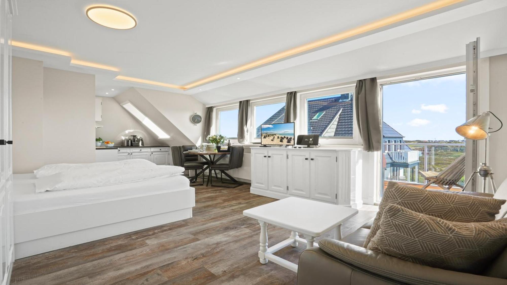 Gurtdeel Leuchtturm-Suite Hörnum Exteriör bild